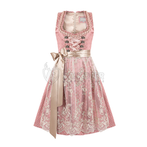 Vestido tradicional alemán Dirndl para mujer, ropa para el festival Oktoberfest - Product Image 3