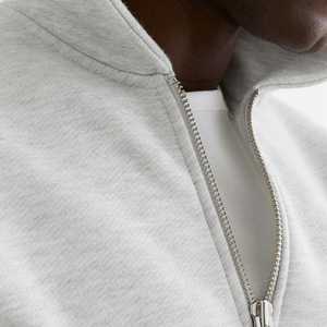 Sweat-shirt demi-zip personnalisé haut de gamme pour homme, en mélange de coton épais, décontracté, col rabattu, coupe régulière et décontractée, chaud et doux, idéal pour l'automne - Product Image 5