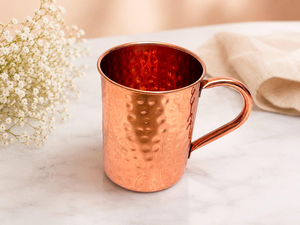 Taza de Cobre Ecológica Clásica FAIZA CRAFT al por Mayor, Taza de Regalo Personalizable con Caja de Color Personalizada - Product Image 6
