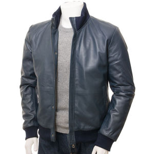 Chaquetas de Cuero para Hombre, Estilo Nuevo, Ligeras, Resistentes al Viento, Personalizables, a la Moda y Populares - Product Image 1