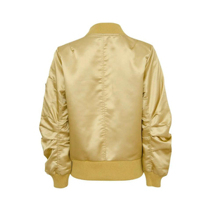 เสื้อแจ็คเก็ตบอมเบอร์แวนซ์รี่ผ้าแคนวาสแบบยูนิเซ็กซ์ สีทอง เขียว ขาว ส้ม ซิปเต็มตัว คอตั้ง ลายเรขาคณิต สไตล์สปอร์ต ลำลอง เสื้อคลุมสำหรับใส่ด้านนอก - Product Image 2