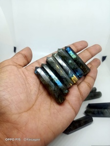 ขายส่งคุณภาพสูง Labradorite ดินสออัญมณีธรรมชาติดินสอคริสตัลแฟลชสูงใช้สําหรับการรักษาและการทําสมาธิ - Product Image 2