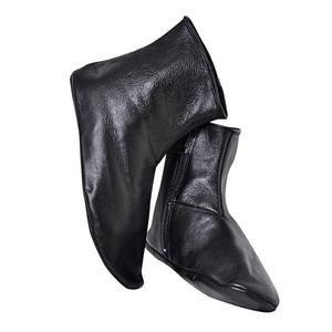 Calentadores de Piernas de Neopreno Negros hasta el Tobillo, Impermeables, Diseño Sólido sin Costuras para Adultos - Product Image 3