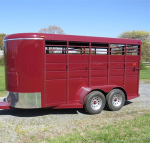 Remolque de Carga Recta de Primera Calidad para 3 Caballos, con Capacidad de 2001-3000 kg, para Campismo Ecuestre, Entrega Rápida - Product Image 1