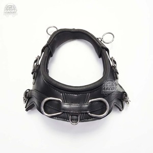 Premium Single Miniature Team <b>harness</b> set pure <b>leather</b> Horse driving <b>Harness</b> in black brown - Product Image 4