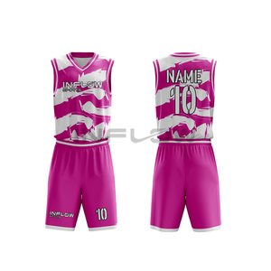Conjunto de Camiseta y Pantalones Cortos de Baloncesto Personalizados para Adultos, Talla Grande, Ropa Deportiva de Equipo Personalizada para Verano - Product Image 6