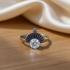 แหวนมอสซาไนต์ทับทิม 2.6 กรัม สวยงามและทนทาน ประเภทสินค้า - Product Image 3