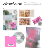 ILLIT 5ème mini-album 'BREAK EVEN' (version Photo Dump) CD de musique K-Pop en papier et plastique, en coréen, pour tous les âges, BW-223