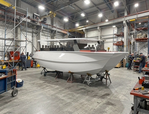 UBI 918 Customized Fiberglass 18-Passenger Luxury Catamaran Water Taxi Ferry Yacht Premium Cruising Sightseeing River Sport - Product Image 5