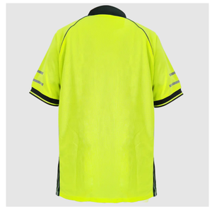 Hi-Vis Unisex Work Safety Shirt Custom Made Men's Safety Shirts Reflective <b>Tape</b> Work-wear Roadway Safety Shirts - Product Image 3