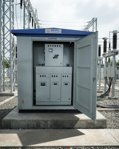 Transformateur de distribution compact refroidi à l'huile triphasé 1250 Kva 33KV en conteneur - Product Image 1