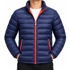 Wholesale Bubble Jacket for Men Custom Winter Puffer Coat Windproof <b>Warm</b> Padded Casual Outerwear OEM ODM <b>Clothing</b> Manufacturer - Product Image 1