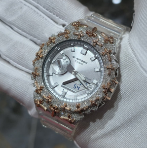 Reloj Analógico de Lujo con Movimiento Mecánico de Acero Inoxidable, Diamante Moissanite VVS de Alta Calidad, Esfera de 42 mm, GPS, Alarma, Resistente al Agua - Product Image 5