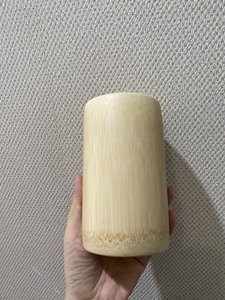 Gobelet à café réutilisable en bambou naturel, écologique, 400 ml, lisse et poli, vente en gros d'usine au Vietnam - Product Image 5