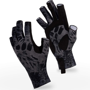 Guantes de Pesca para Exteriores, sin Dedos, Protección UV, Transpirables, Antideslizantes, Ligeros, Cómodos y Elásticos, para Pesca y Navegación - Product Image 5