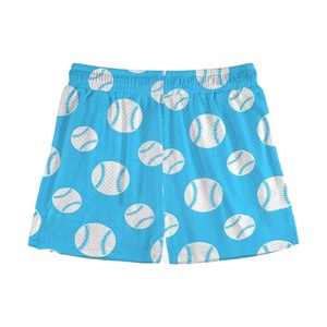 กางเกงขาสั้นผู้ชายผ้าตาข่ายระบายอากาศ เอวสูง 5 นิ้ว เอวยางยืด แห้งเร็ว สกรีนลายตามสั่ง สำหรับออกกำลังกายและสวมใส่ลำลอง - Product Image 3