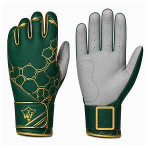 Gants de frappe de baseball pour hommes, légers, respirants, avec fermeture auto-agrippante au poignet, adhérence améliorée, accessoires sportifs - Product Image 1