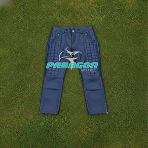 Nouvel article en cuir de vachette de marque, épaisseur 9.11, pour pantalon en cuir, pantalon en cuir évasé de qualité supérieure, de marque, de qualité premium. - Product Image 5