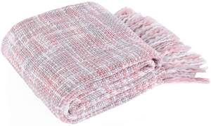 Wholesale Acrylic Knitted Decorative <b>Throw</b> Blanket Printed Pattern <b>Sofa</b> Bed <b>Cover</b> Plain Style Made in India by Avior - Product Image 5