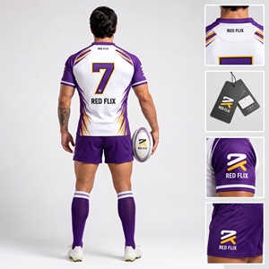 Custom Team <b>Elite</b> rugby uniform offering premium craftsmanship durable construction and comfortable fit for every game - Product Image 2