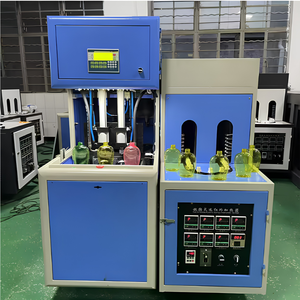 Semi Automatic Plastic Bottle Blowing <b>Machine</b> Pet Plastic Injection Mokding <b>Machine</b> for Small Workshops Blow Molding <b>Machine</b> - Product Image 5