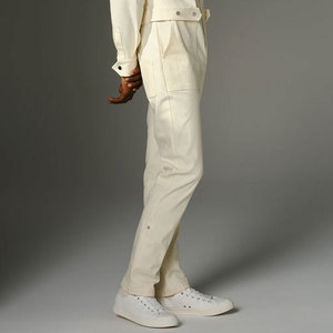 Combinaison pour homme de qualité supérieure, couleur unie, décontractée, tendance, pour l'extérieur - Product Image 3