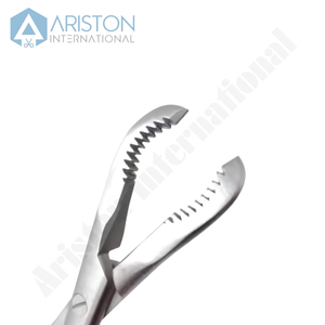 Bone Reduction Forceps with <b>Teeth</b> Curved 5.5 Inch Orthopedic Instrument - Product Image 5
