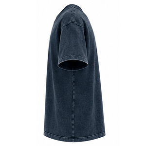 Camisetas de Hombre con Lavado Ácido para Uso Diario, 300 GSM, Impresión Puff, Servicio de Producción a Granel OEM ODM, Fábrica de Ropa, Proveedor de Moda - Product Image 4