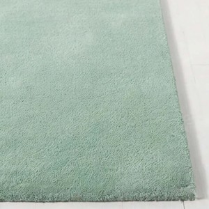 Solid Pale Green Area Rug Soft Plush Hand Tufted Woolen Area Carpet for Living Room Bedroom Minimalist Home Decor Luxury Style - Product Image 2