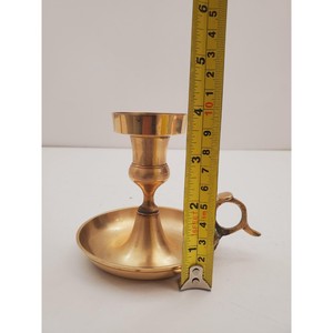 Candelabro de Latón de Alta Calidad con Bandeja, Resistente al Calor, Decoración para el Hogar, Portavelas de Metal - Product Image 6