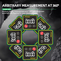 High-precision Metal Electronic Magnetic Angle Measuring Instrument Slope Ruler Level Laser Digital Display Automation Control