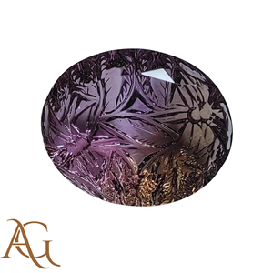 Ametrine naturelle, améthyste, citrine sculptée, pierres précieuses en vrac, mélange de couleurs violet et jaune, fabrication de bijoux, fournisseurs en gros, meilleur prix - Product Image 1