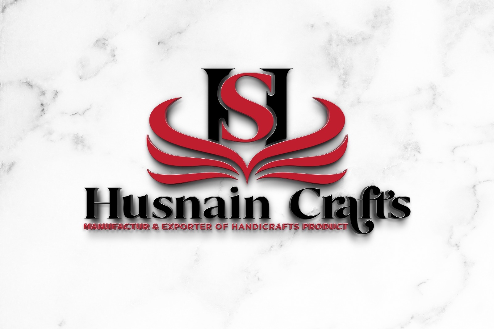 H S HUSNAIN CRAFTS logo