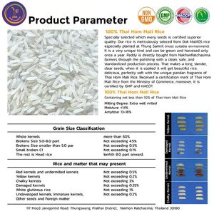 高品质新鲜软质天然泰国香米散装供应批发进口长粒白米2025 <span class=keywords><strong>2026</strong></span>年收成 - Product Image 5