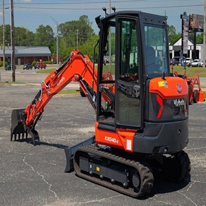 รถขุดขนาดเล็ก Kubota KX0405 ราคาดีที่สุด สำหรับงานจัดสวนและติดตั้งสิ่งอำนวยความสะดวก พร้อมห้องโดยสารที่สะดวกสบาย - Product Image 5