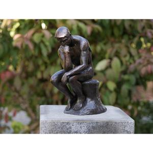 Statue d'homme Penseur Abstrait, Décoration intérieure moderne pour la maison et décoration extérieure, Fournitures de jardin, Sculpture aux designs personnalisables - Product Image 5