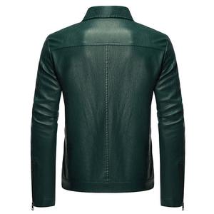 Chaquetas de Cuero para Hombre, Diseño Personalizado, Estilo Bomber y Moto, Ropa de Invierno, Fabricante OEM ODM, Suministro de Cuero Genuino - Product Image 2