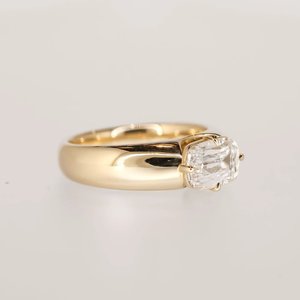 Bague Hip Hop de Luxe pour Femme en Argent 925 avec Moissanite Scintillante – Bijou de Créateur Élégant, Tendance, Idéal pour Fête et Cadeau - Product Image 4