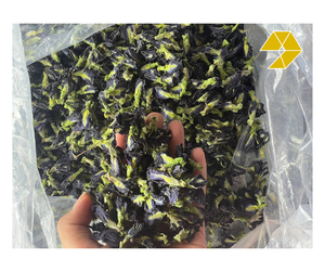 Promotion : Thé de fleurs de pois papillon séchées à l'air Halal du Vietnam – Vente en gros de pois papillon séchés pour le thé, en sachet refermable - Product Image 1