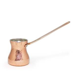 Cafetera Cezve de Cobre Hecha a Mano para Preparar Café Turco Tradicional, Perfecta para Amantes del Café, Uso en el Hogar, Cocina, Cafetería y Restaurante - Product Image 1
