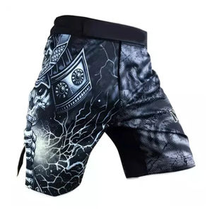 Prix raisonnable, créez vos propres shorts de MMA, impression personnalisée, shorts de boxe en satin, shorts de boxe pour la salle de sport, vêtements de combat, short de Muay Thai - Product Image 1