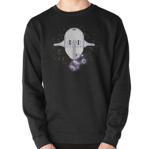 Vicinity Men's Oversized Black Long Sleeve T-Shirt With Mountain Print <b>Raglan</b> Sleeve Casual O-Neck Jersey Cotton <b>Top</b> - Product Image 3