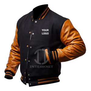 Heavyweight Wool Blend Varsity <b>Jacket</b> Custom Logo Patchwork Quilted Lining College <b>Baseball</b> <b>Bomber</b> <b>Jacket</b> - Product Image 6