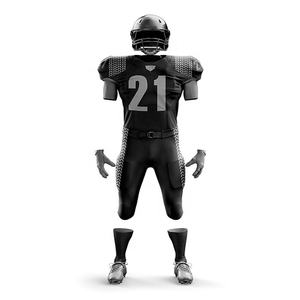 Uniformes de fútbol americano más vendidos Tela de poliéster de alta calidad usada Jersey de fútbol americano sublimado y bordado - Product Image 3