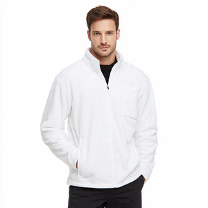 Vestes polaires d'hiver pour hommes à col montant et fermeture éclair, style urbain - Product Image 5