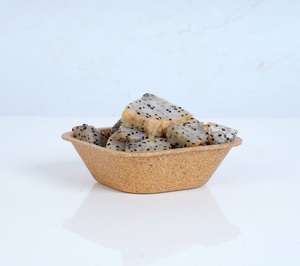 ชามข้าวเปลือกข้าวแบบใช้แล้วทิ้ง 180 มล. ภาชนะใส่อาหารใยธรรมชาติย่อยสลายได้สำหรับสลัดและอาหารเสริม ภาชนะใส่อาหารที่สามารถย่อยสลายได้ - Product Image 6