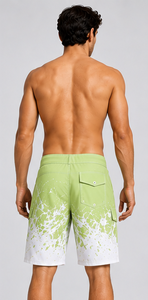 Custom Logo <b>Mens</b> Board Shorts Wholesale Quick Dry Swim <b>Trunks</b> Beach Shorts Surfing Wear Polyester Drawstring Pocket Lightweight - Product Image 2