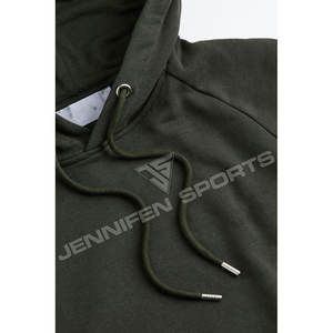 Sudadera con Capucha para Hombre, 100% Algodón, Forro Polar, Color Sólido, Manga Larga, Corte Holgado, Transpirable, Secado Rápido, Estilo Urbano, 450g, Personalizable - Product Image 2