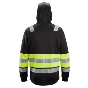 Custom <b>High</b> <b>Visibility</b> Safety <b>Jacket</b> Reflective Workwear Waterproof <b>Softshell</b> Orange Winter Coat Men Industrial Uniform Factory - Product Image 2