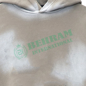 Sudadera con Capucha para Hombre, Fabricada en Pakistán, Precio Más Vendido, Algodón Básico Mezclado, Nuevo Artículo Estampado, Lavado Ácido - Product Image 6